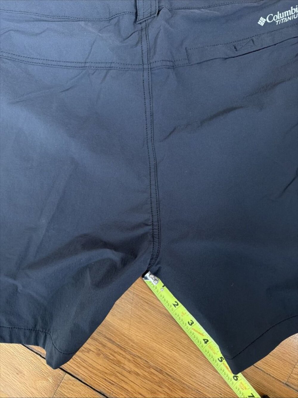 Columbia Summit Valley Shorts II Titanium Women's Black Stretch Pockets 14(P3) - Picture 7 of 7